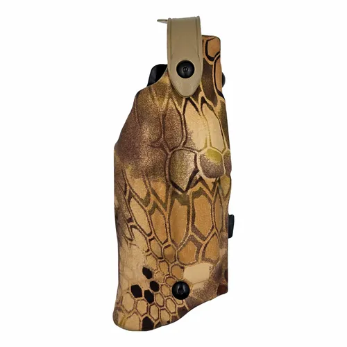 Brown Kryptek Custom Holster with Larger Light --Manufactured by Safariland