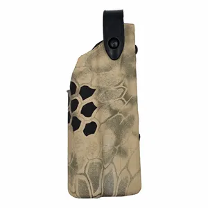 Tan Kryptek Custom Holster with Light --Manufactured by Safariland