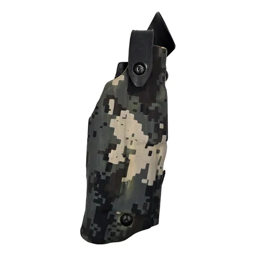 Black Digital Custom Holster with Large Light and Sight --Manufactured by Safariland