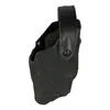 Black Rough Custom Holster with Larger Light --Manufactured by Safariland