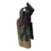 Woodland Cammo Custom Holster with Light --Manufactured by Safariland